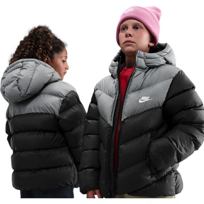 Nike Adp Puffer Colorblock Jassen Kinder - Zwart - Maat 122 - 128 CM - Poly Woven