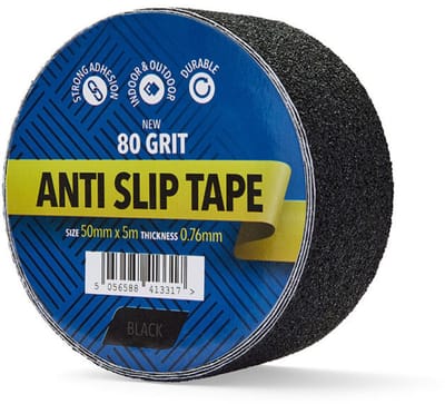 YellowBand Anti-Slip Tape 50mm x 5m Zwart