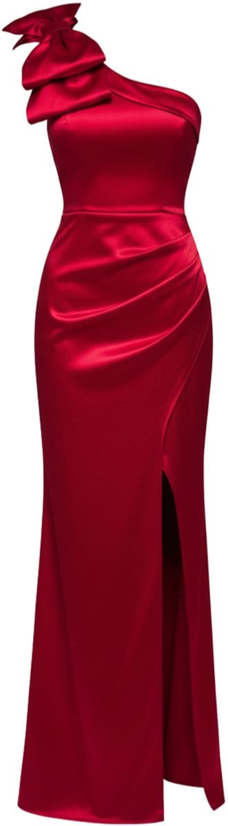 LARICA Jurk - Rits - Jurk Rood XS