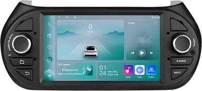 Autoradio met bluetooth - Carplay - Voor Fiat Fiorino / Citroen Nemo / Peugeot Bipper - Geschikt voor Apple en Android - Stereo - Navigatie - Navigatiesysteem auto - 1GB 32GB
