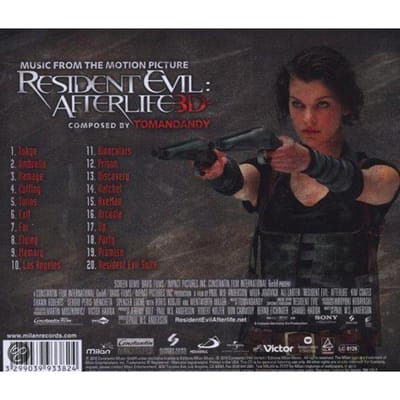 CD - Resident Evil: Afterlife -  Original Soundtrack