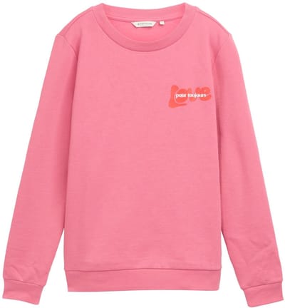 Tom Tailor - Sweater met print - Maat XL - Bright Rose