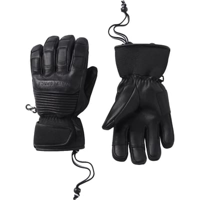 Leren skihandschoenen Whitespace