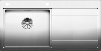 Blanco spoelbak Divon II 5 S-IF vlakinbouw 521659 bak links. Automatisch