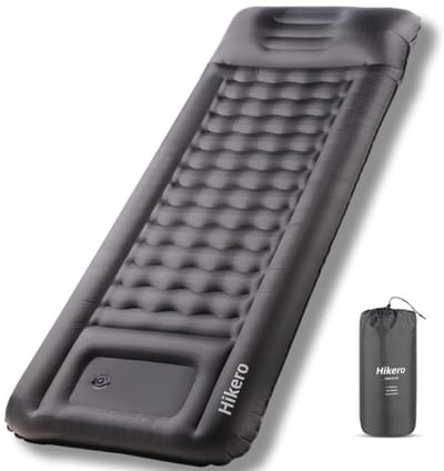 Opblaasbare Slaapmat 15,5 cm - Ultralichte Campingmat voor Backpacken en Wandelen - Ideaal voor Tent en Buitenactiviteiten