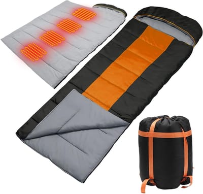 Comfortabele en Waterdichte Slaapzak voor Volwassenen en Kinderen, Ideaal voor Kamperen en Wandelen, Lichtgewicht en Compact Ontwerp