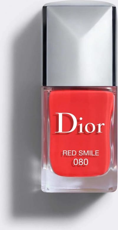 Christian Dior Vernis Gel-Effect Nail Polish 080 Red Smile 10 ml