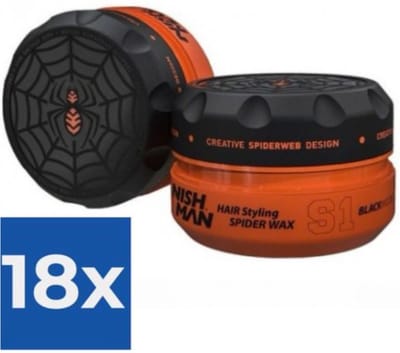 Nishman Spider Wax black Widow 18 stuks