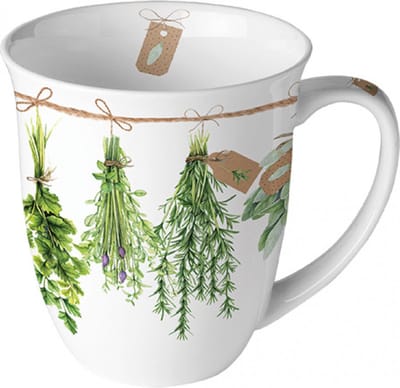 Mok Fresh Herbs 0,4 l porselein