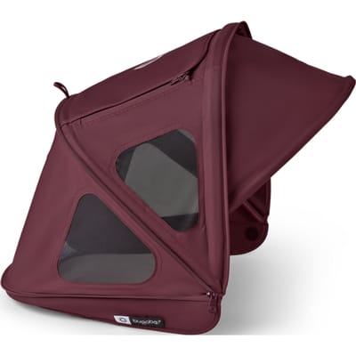 Bugaboo Dragonfly breezy zonnekap - Dark Cherry red Dark Cherry red