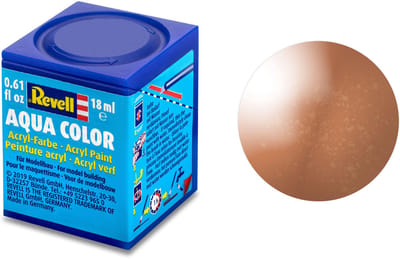 Revell Hobbyverf Acrylverf - Aqua #93 Copper - Metallic - Acryl - Verf potje - 18 ml