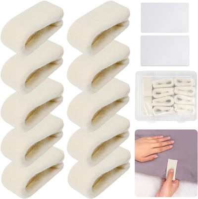 Dekbedklemmen wit - 10 stuks antislip bedklemmen zonder naalden inclusief montagekaarten en opbergdoos
