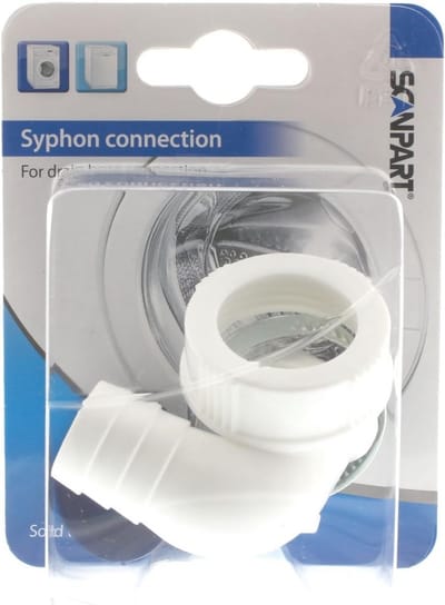 Universele Sifon Aansluiting voor Wasmachine - Kunststof