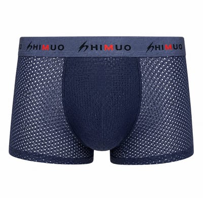 Boxershort Doorschijnend - Onderbroek - Blauw