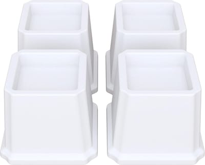 Zware Meubelverhogers 3 Inch - Set van 4 voor Banken, Stoelen en Tafels - Wit