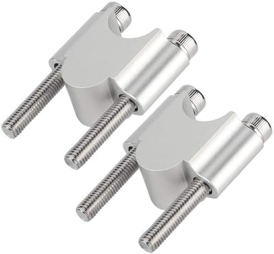 Dailygoods- Stuurverhoger Universeel - Aluminium Klem - Verhoogt Stuur met 30mm - Geschikt voor Motorfiets/ATV/Crossmotor - Verbeterd Rijcomfort - Stuurklem