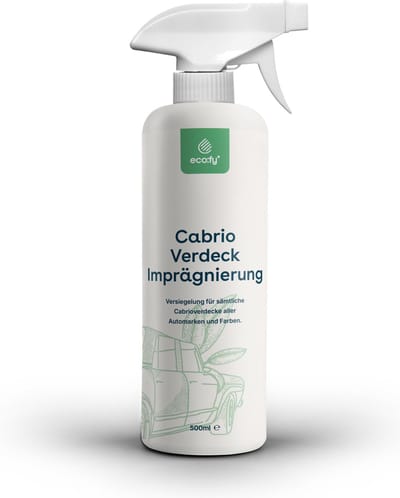 eco:fy® Impregnatie cabriokap • waterafstotende behandeling voor het dak