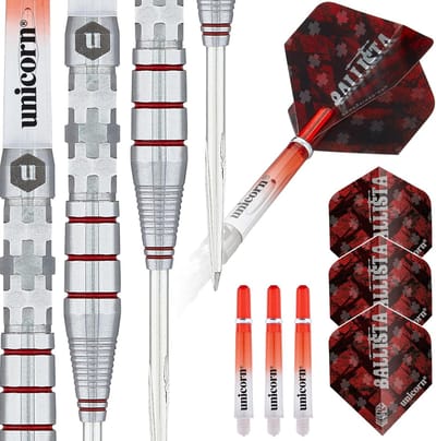Professionele Stalen Punt Darts Set met Tungsten Barrels in Verschillende Gewichten
