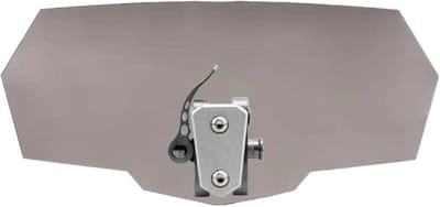 Motorfiets Windscherm - Spoiler Deflector - Rijcomfort Verbeteren - Universele Pasvorm - 266x120mm - Helder