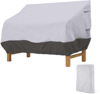 Unyqoos® Tuinbank Beschermhoes Waterdicht en UV-bestendig voor Driezits Met Ergonomische Handgrepen 193 x 83 x 84 cm
