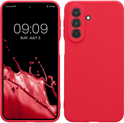 kwmobile telefoonhoesje geschikt voor Samsung Galaxy A27 5G - Hoesje voor smartphone - Precisie camera uitsnede - In neon roze