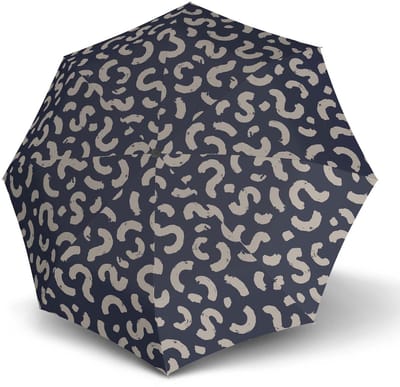 Knirps paraplu A.200 Medium Duomatic Cone Navy donkerblauw