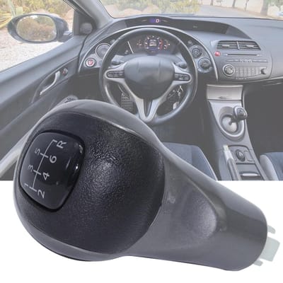 Voor Honda Civic 6-versnellingen handgeschakelde versnellingspookknop (2006-2011) - Plastic Materiaal