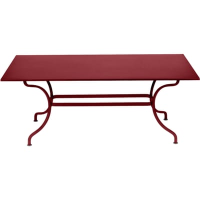 Fermob Romane tafel hoekig - 43 chili