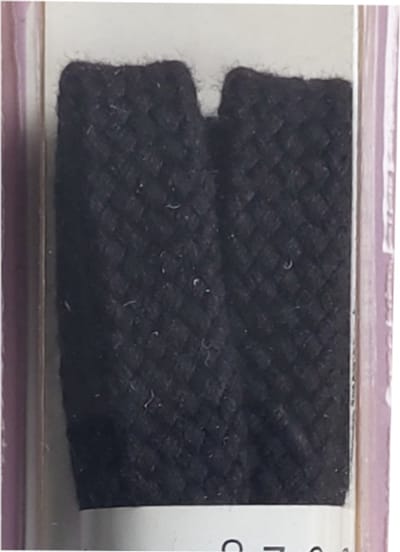 Ronilux Veter - Zwart - Plat - Lengte 90 cm - Breedte 9 mm - Schoenveter