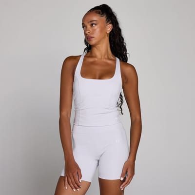 MP Dames Training Racer Back Vest - Chalk Dust - XS