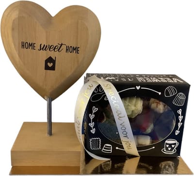 Hart - Home sweet home - Bonbons - Lint: Speciaal voor jou - Cadeauverpakking
