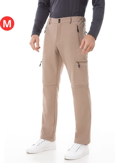 Livano Skibroek - Skipak - Snowboard Broek - Winterbroek - Sneeuwbroek - Heren - Wintersport - Outdoor - Khaki - Maat M