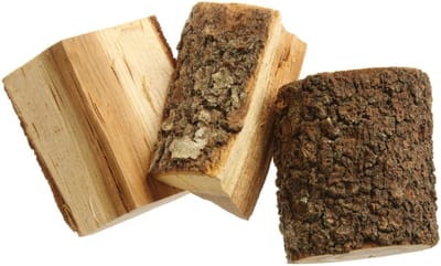 HENDI Grote brokken amandelhout – 3 kg – Uniek rokerig aroma – Voor pizzaovens en barbecues