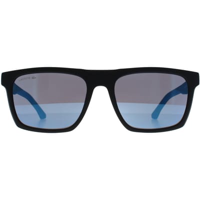 Lacoste Rechthoek Heren Mat Zwart Blauw L957S