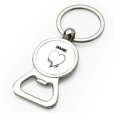 Akyol - vissen met eigen naam flesopener - Vissen - visser - sport - 9 bij 3 cm