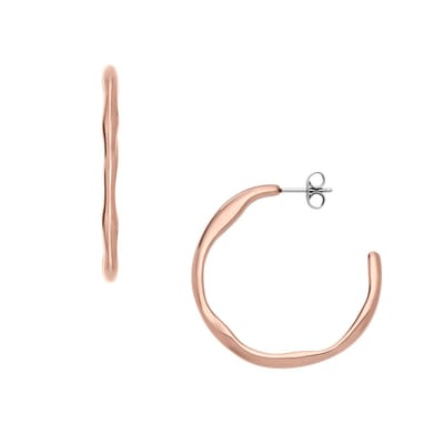 Skagen SKJ1874791 Dames Oorbellen 35mm - RoséGoudkleurigkleurig