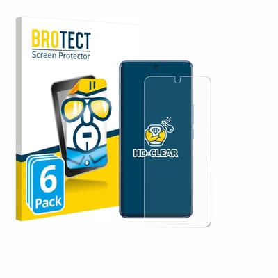 BROTECT - Screenprotector voor Vivo V50e - Folie Beschermfolie transparant 6 Stuks
