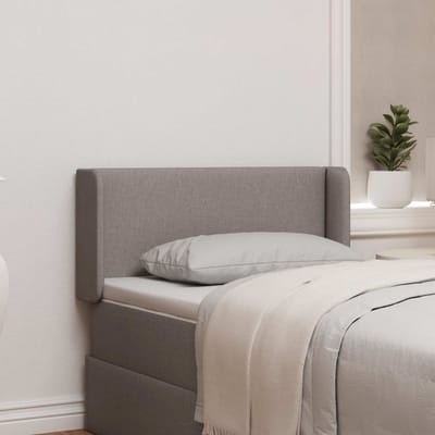 vidaXL - Hoofdbord - oor - Taupe - 40,5 - x - 40,5 - x - 4 - cm - Stof