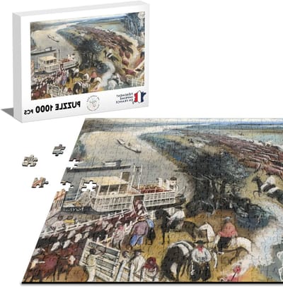 Puzzel 1000 Stukjes - Legpuzzel Jigsaw - Ontspannen Tijdverdrijf - Gedrukt in Frankrijk - 68 x 48 cm - Meerdere Kleuren