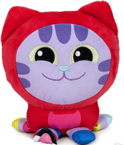 DJ Catnip – Gabby’s Poppenhuis Pluche Knuffel 25 cm - Gabbys Poppen Huis - Gabbies Dollhouse