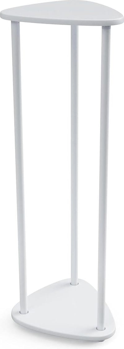 Verstelbare Multifunctionele Tafel - Bijzettafel Organizer - Binnen en Buiten Gebruik - Universeel Insteeksysteem - Tot 75 cm Hoog - Wit