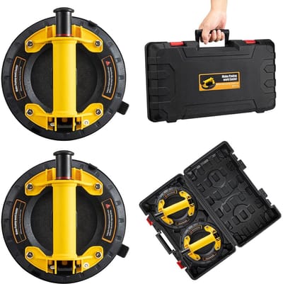Krachtige Zuignap Vacuümlifter - 20 cm, 2-pack - Draagvermogen tot 150 kg