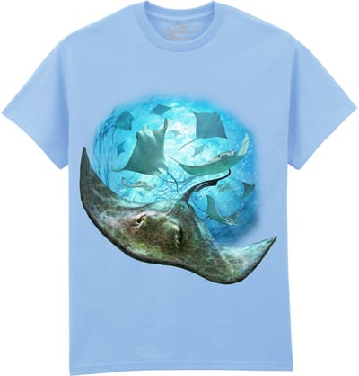 Pijlstaart Rog School Of Stingrays The Coloured House T-shirt M