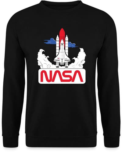 NASA Space Shuttle 3 Sweater Heren
