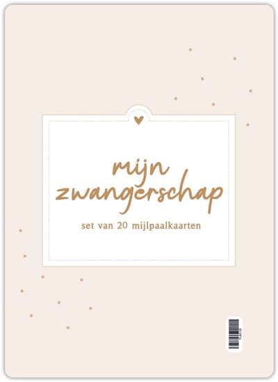 Fyllbooks - Mijlpaalkaarten Zwangerschap - Set van 20 Mijlpaalkaarten - Groeikaarten - Kraamcadeau Milestone Baby Cards