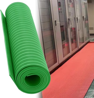 Isolatiemat Rubber - Elektrische Vloer - Veilige Werkplek - Niet-geleidend Materiaal - 2m x 1m - Groen