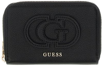GUESS portemonnee Isola SLG Zip Around Wallet Black zwart