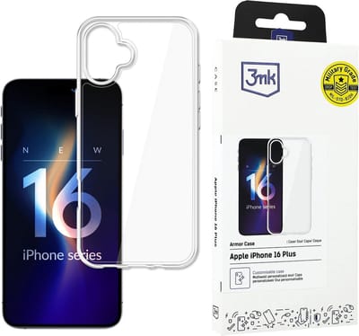 Gepantserd telefoonhoesje Apple iPhone 16 Plus - 3mk Armor Case