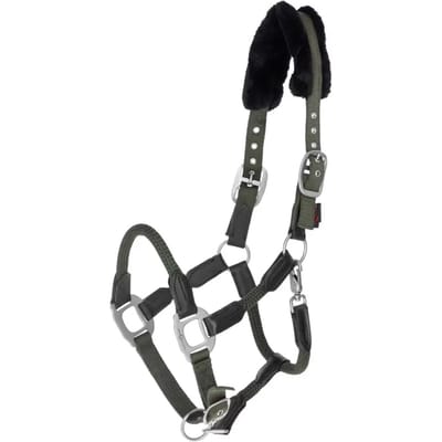 Covalliero CORDANO Pony Halster - Olijfgroen Maat 1