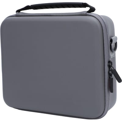 Draagtas voor Pocket 3 Draagbare PU Opberg Beschermtas voor Camera Accessoires Anti Val gray